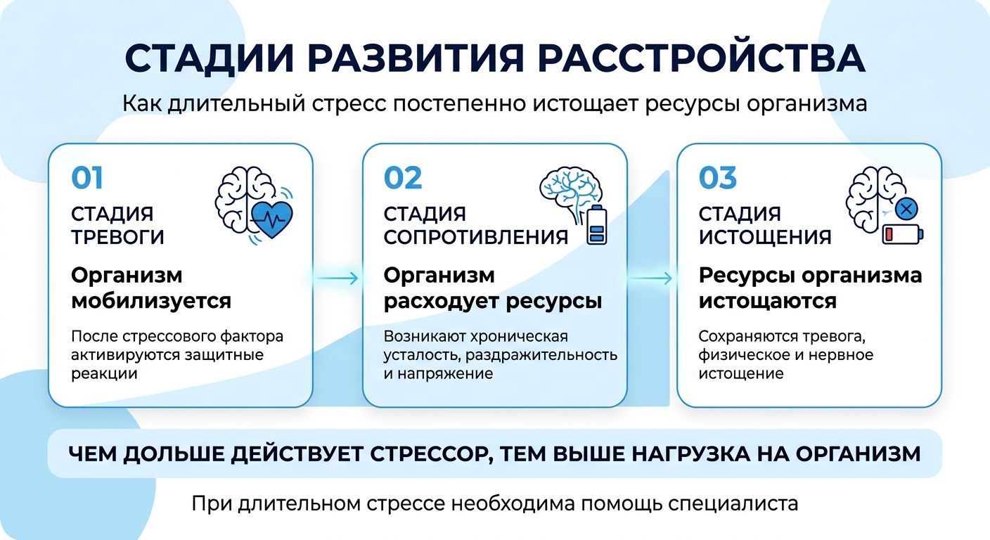 Лечение стресса в Шахунье инфографика